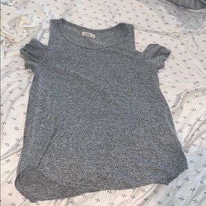 Hollister cut-out shoulder top